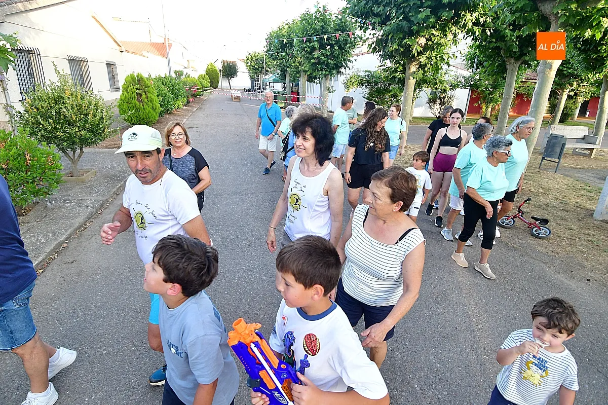 Marcha popular saludable en Sanjuanejo