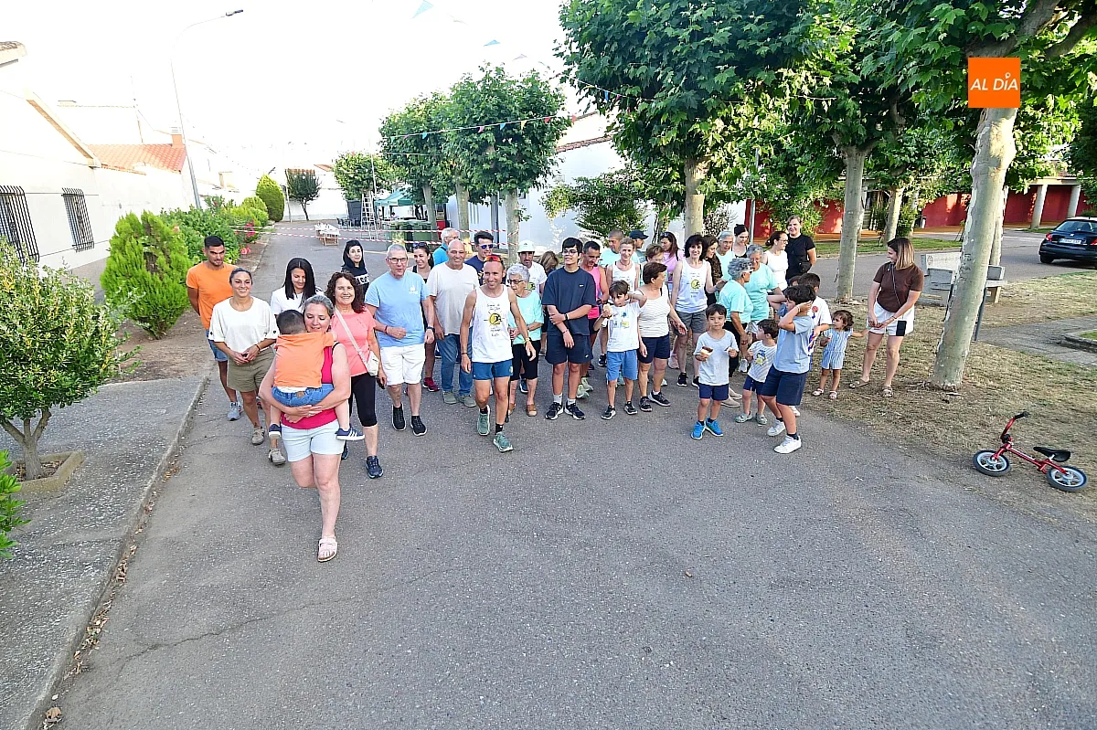 Marcha popular saludable en Sanjuanejo