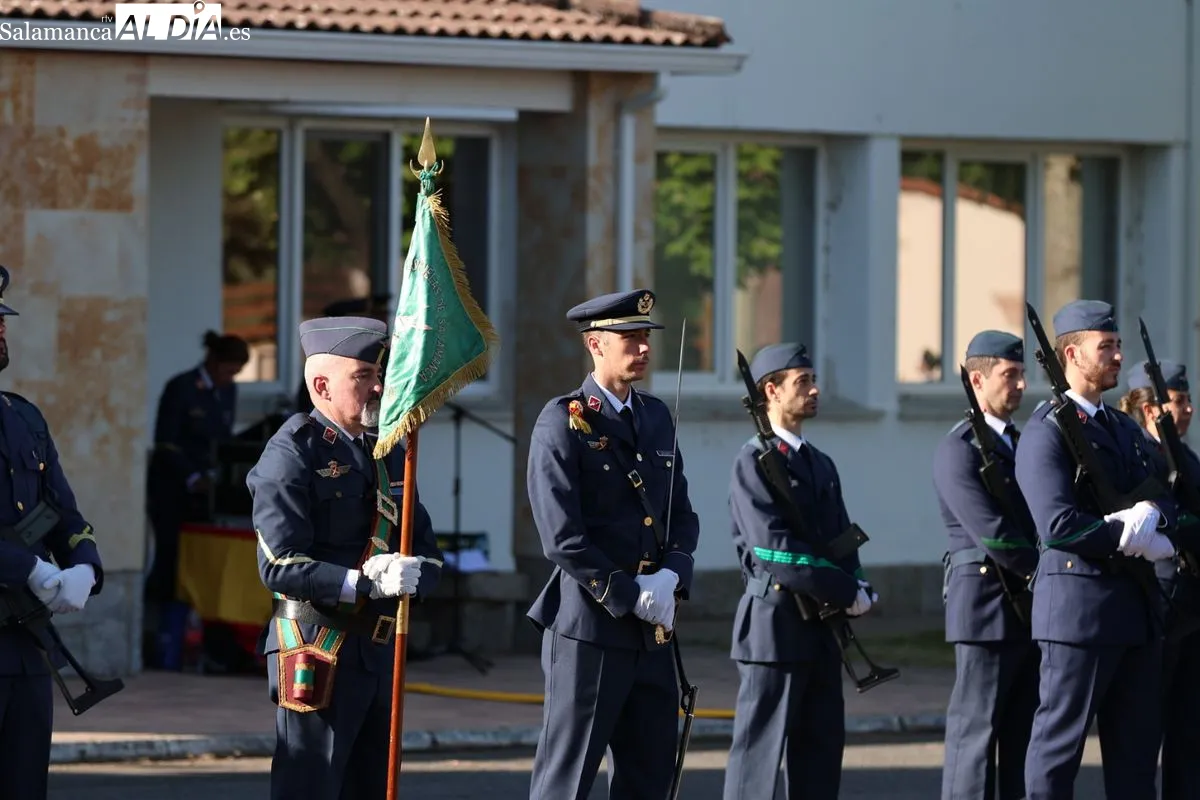 Clausura del curso de las Escuelas de la Base Aérea de Matacán. Foto de David Sañudo