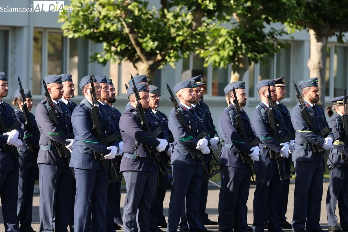 Clausura del curso de las Escuelas de la Base Aérea de Matacán. Foto de David Sañudo