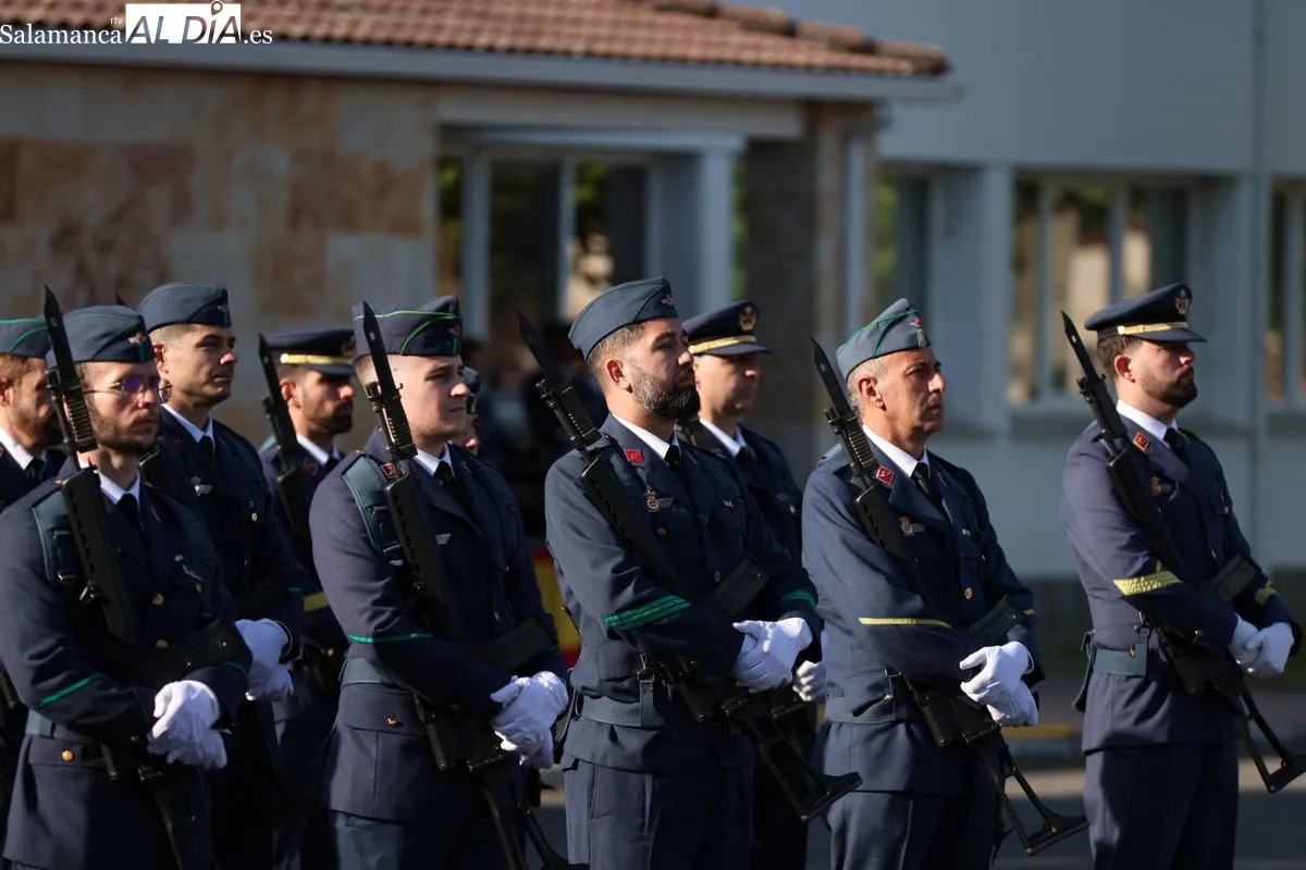 Clausura del curso de las Escuelas de la Base Aérea de Matacán. Foto de David Sañudo
