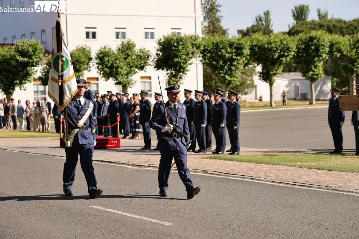 Clausura del curso de las Escuelas de la Base Aérea de Matacán. Foto de David Sañudo