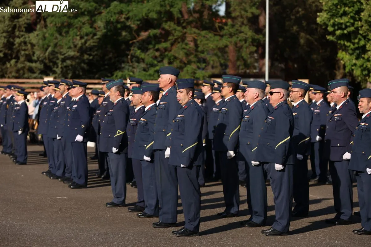 Clausura del curso de las Escuelas de la Base Aérea de Matacán. Foto de David Sañudo