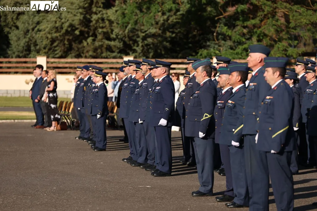 Clausura del curso de las Escuelas de la Base Aérea de Matacán. Foto de David Sañudo