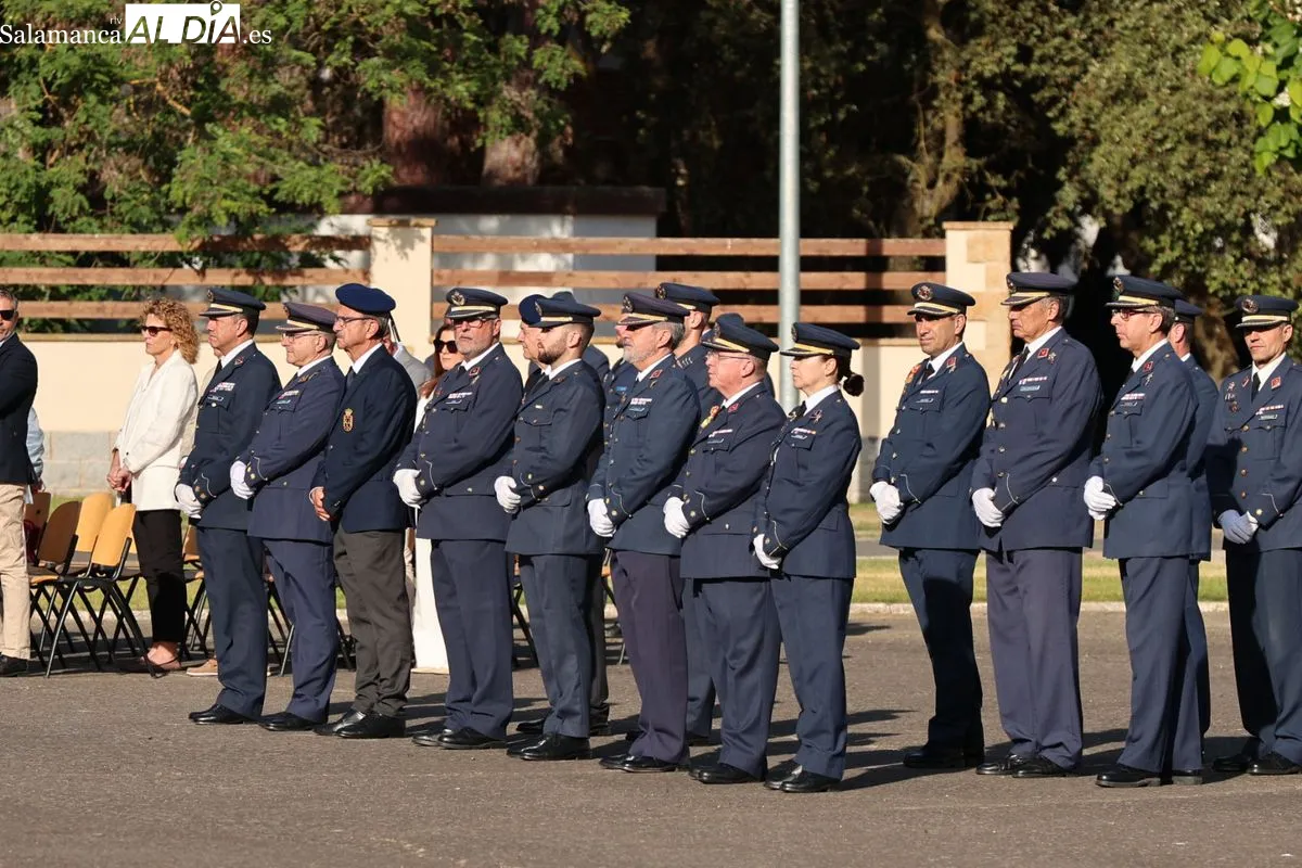 Clausura del curso de las Escuelas de la Base Aérea de Matacán. Foto de David Sañudo