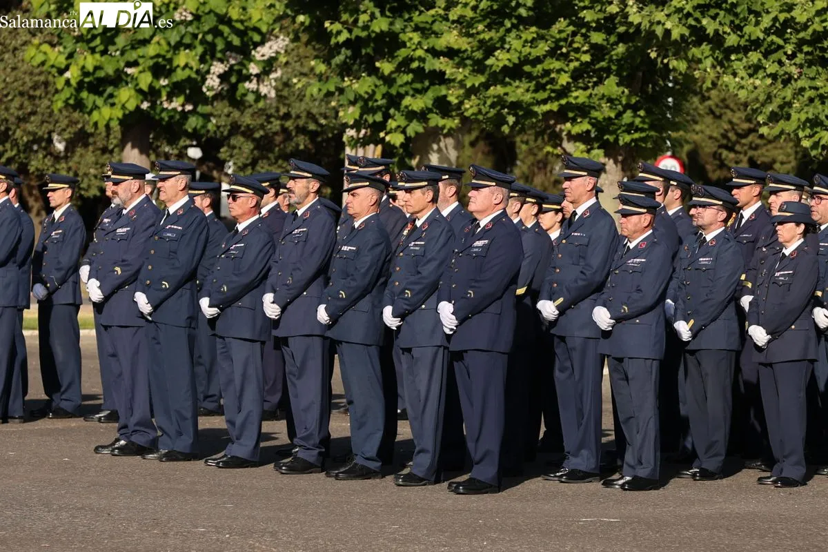 Clausura del curso de las Escuelas de la Base Aérea de Matacán. Foto de David Sañudo
