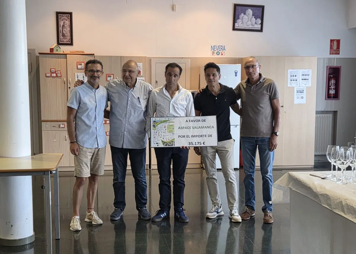 Foto 2 - El XII Cross Villamayor-Aspace re&uacute;ne a m&aacute;s de 1.200 personas y recauda 35.175 euros