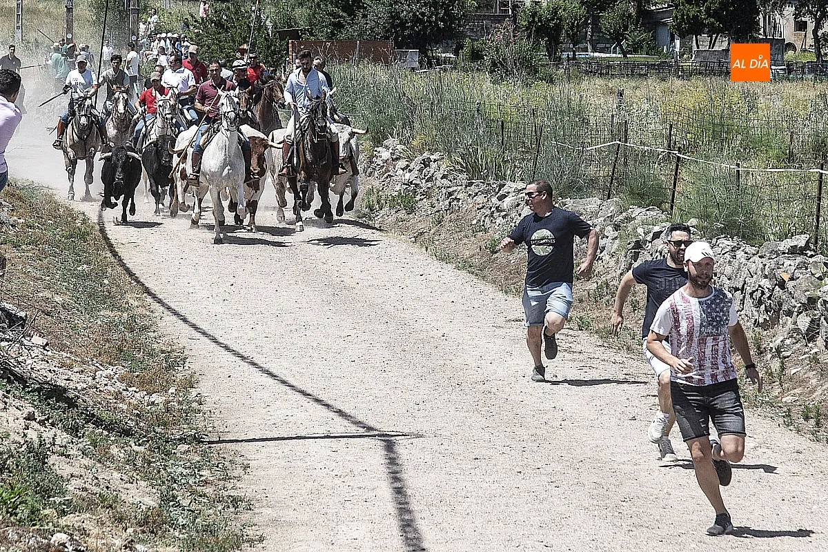 Encierro a caballo Martín de Yeltes