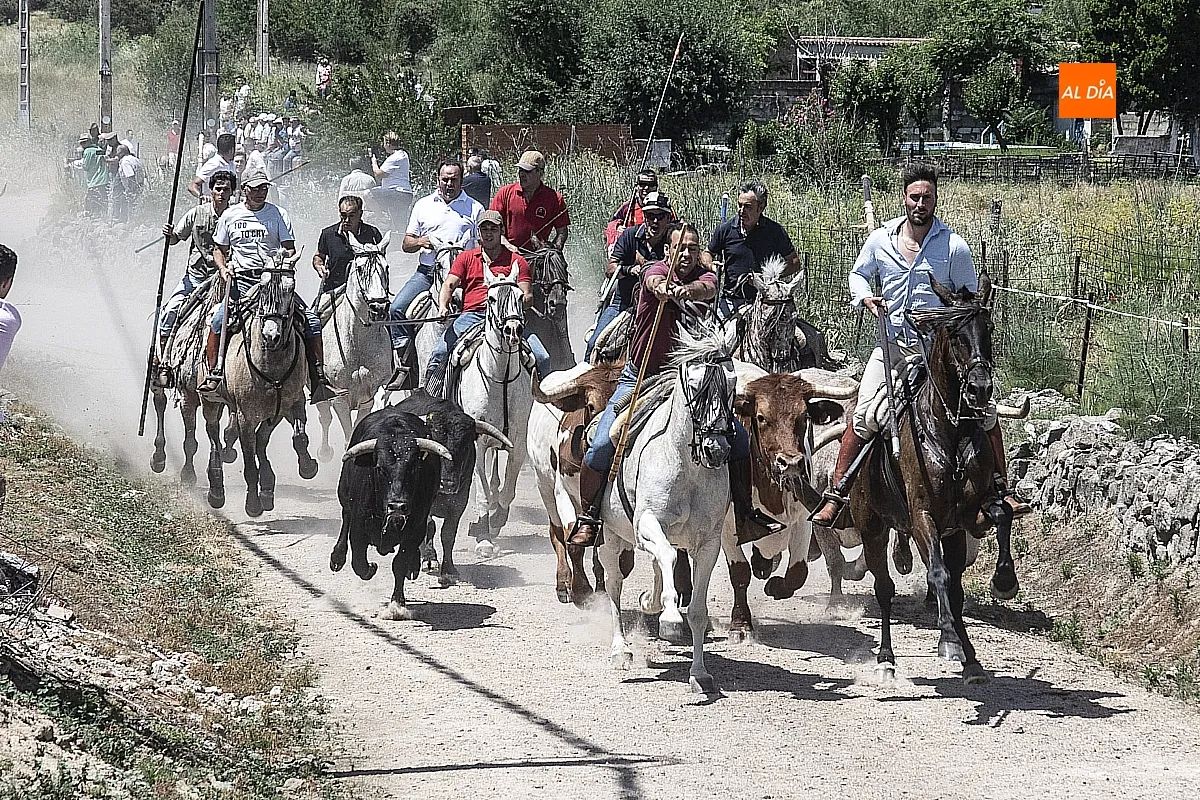 Encierro a caballo Martín de Yeltes