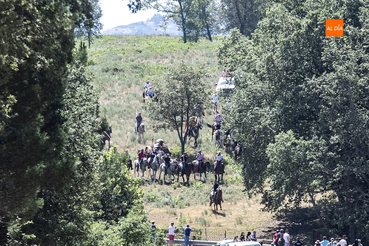 Encierro a Caballo Navasfrías por San Juan
