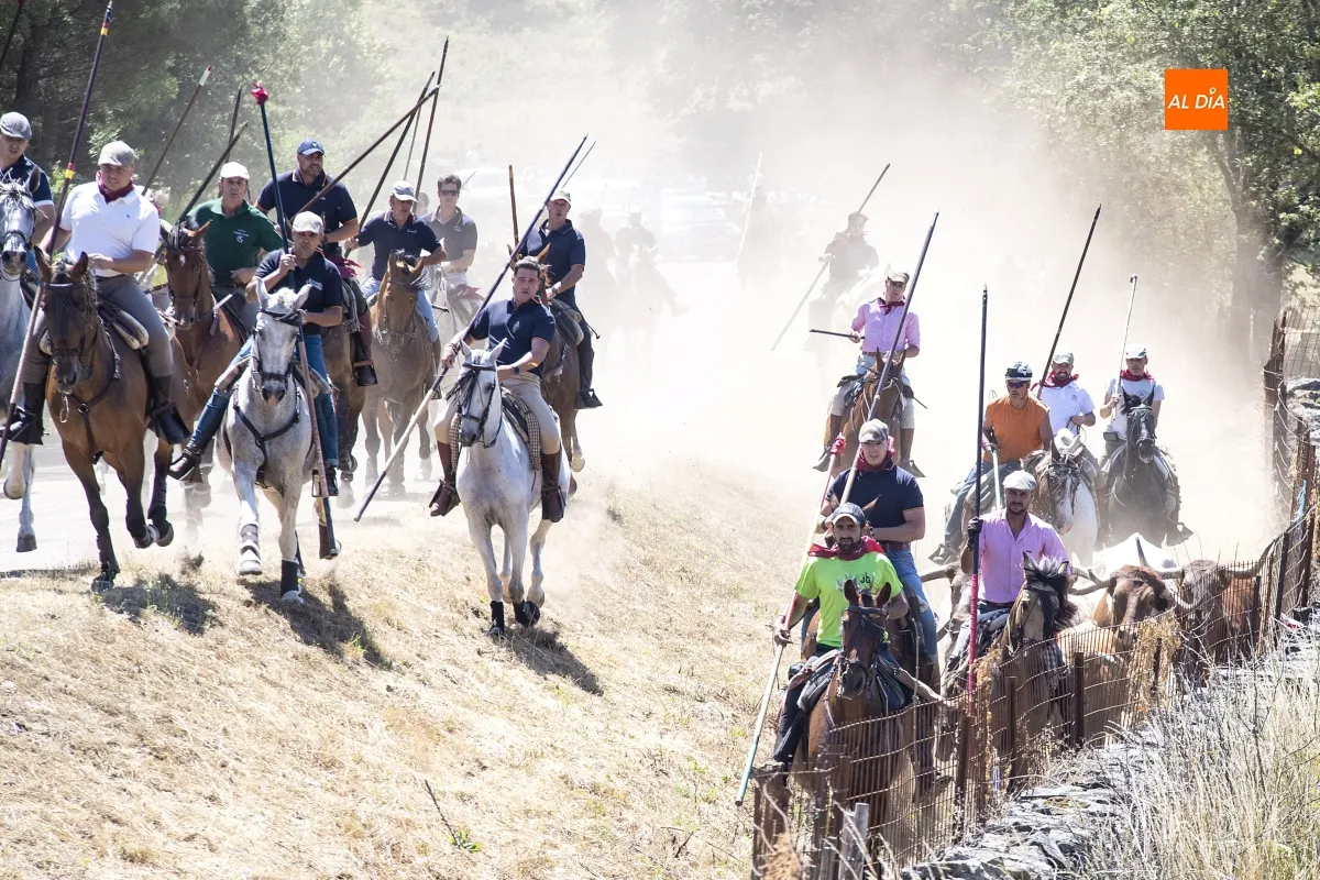 Encierro a Caballo Navasfrías por San Juan