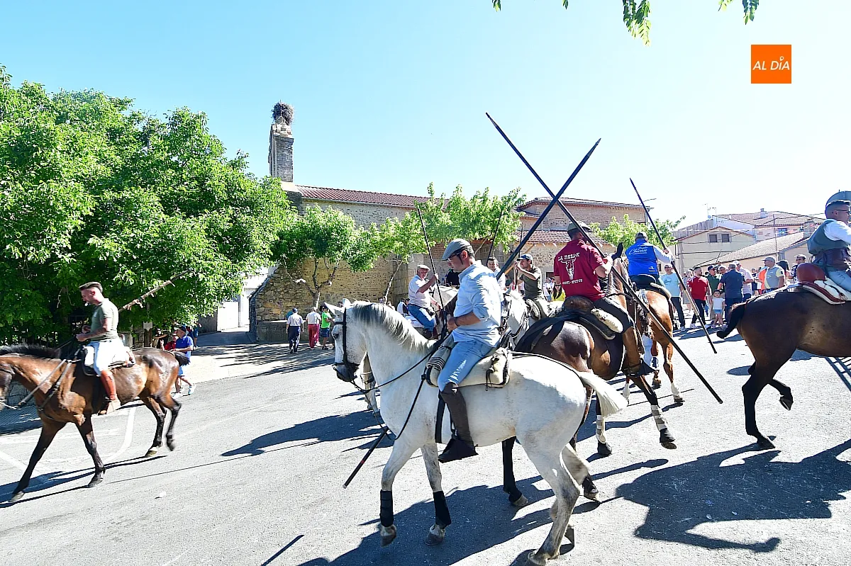 Primer encierro a caballo del Corpus en Sancti Spíritus