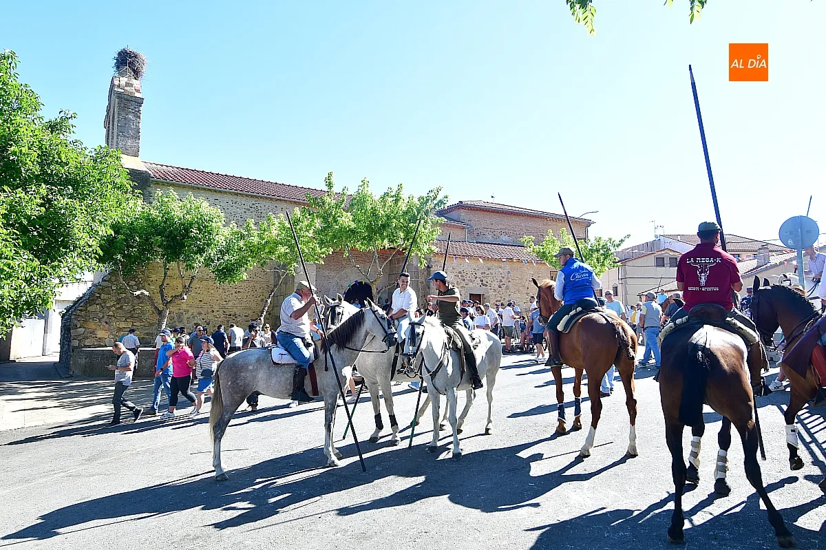 Primer encierro a caballo del Corpus en Sancti Spíritus