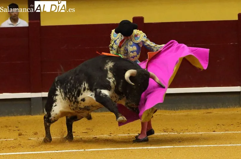 Foto 4 - Jorge Oliva sale a hombros y Raquel Mart&iacute;n corta una oreja en Alba de Tormes