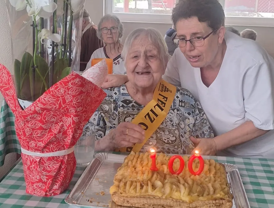 Pilar Merayo también celebró sus 100 años en La Llanada I