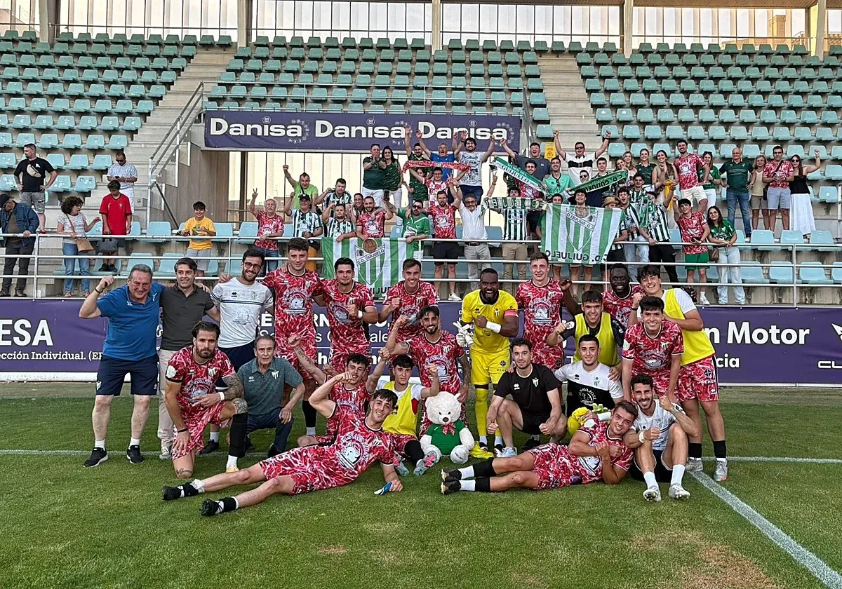 El CD Guijuelo, a por la última piedra de un camino para volver al lugar que perdió hace un año