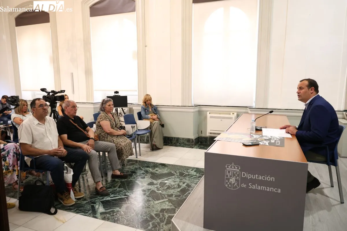 Presentación del  Ciclo Históricos con Jazz 2026 en la Diputación de Salamanca. Foto de David Sañudo