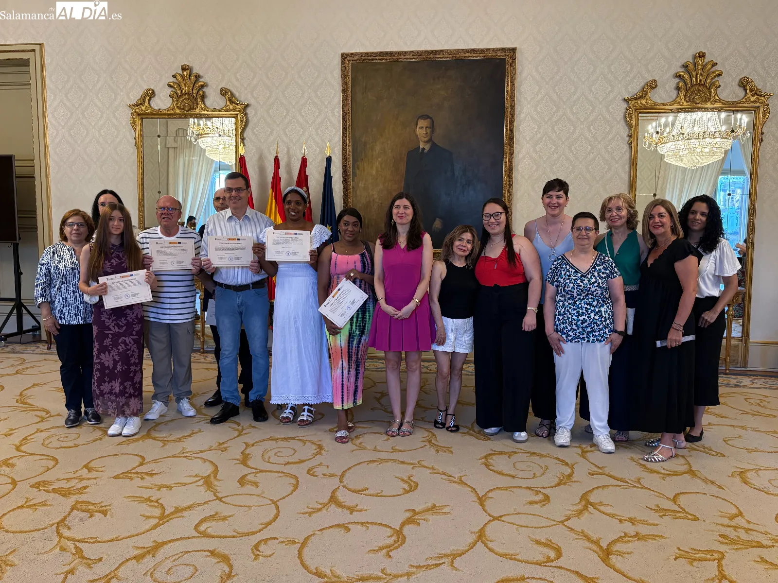 Diplomas de Laboris Helmántica para 25 alumnos en Salamanca