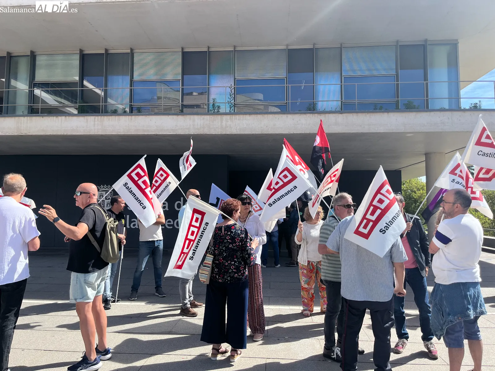 Foto 4 - CCOO y CGT denuncian las "lamentables" condiciones del operativo de incendios a dos d&iacute;as del riesgo alto