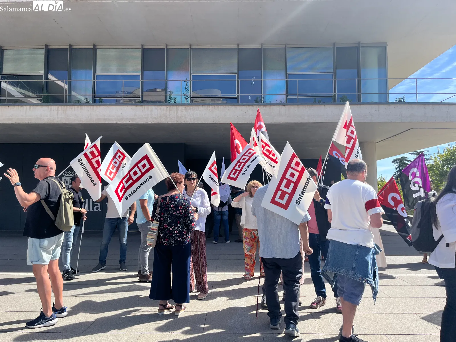 Foto 5 - CCOO y CGT denuncian las "lamentables" condiciones del operativo de incendios a dos d&iacute;as del riesgo alto