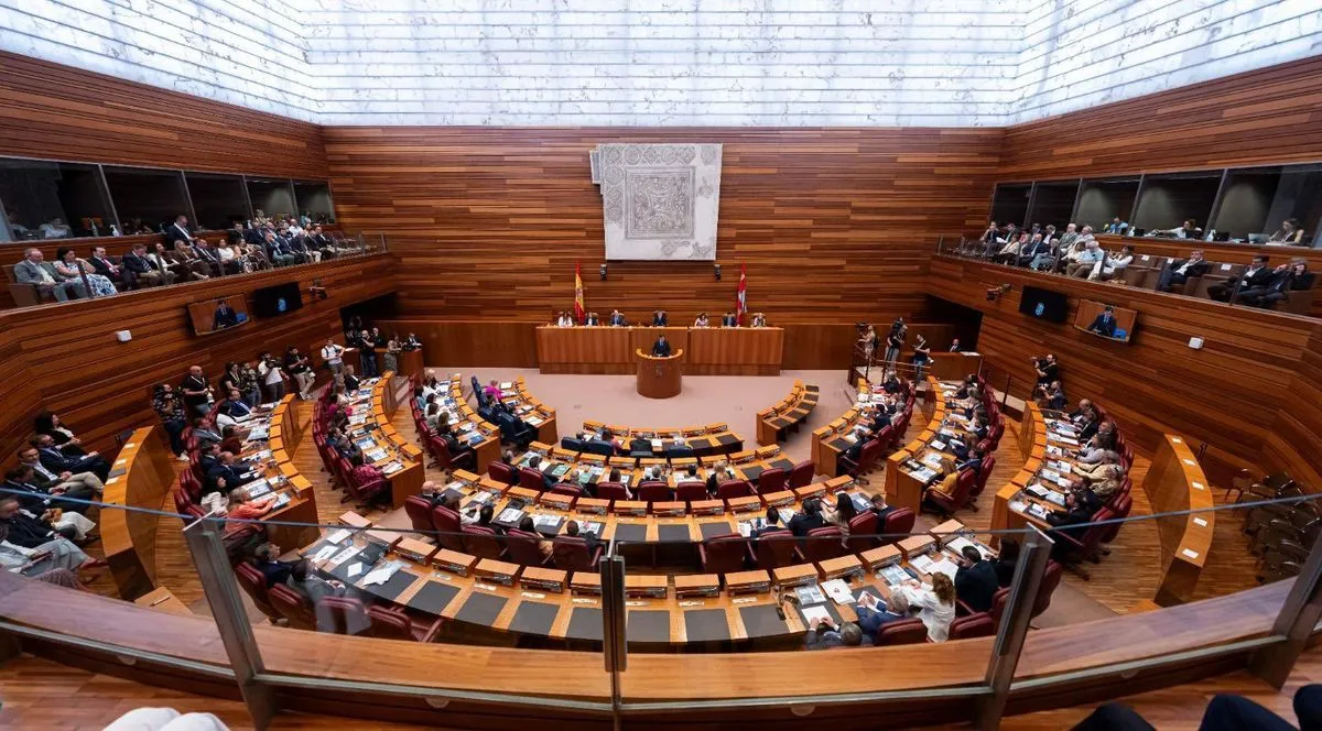 El 'popular' Alfonso Fernández Mañueco ha jurado su cargo este jueves como presidente de la Junta de Castilla y León en la XII Legislatura. Foto Cortes CyL