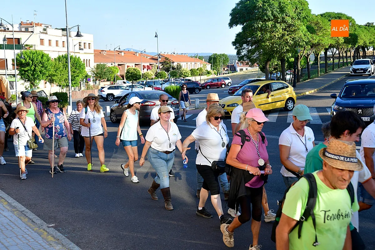 LLegada Romería de la Hermandad de Virgen Peña de Francia a Ciudad Rodrigo