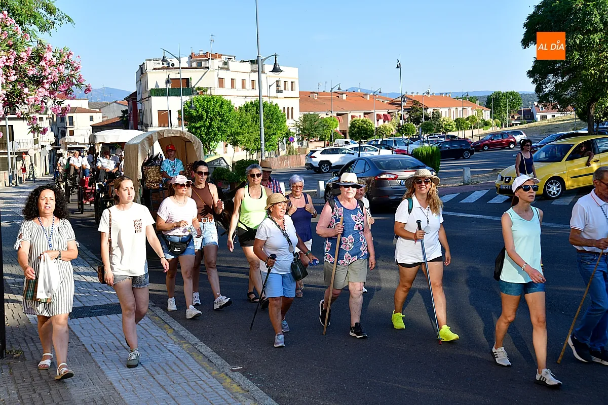 LLegada Romería de la Hermandad de Virgen Peña de Francia a Ciudad Rodrigo