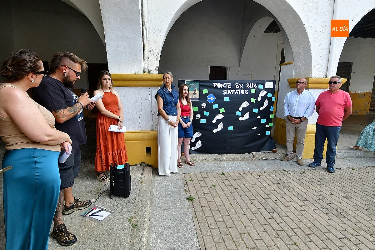 Acto de Cáritas en la Plaza del Buen Alcalde por el Día Mundial contra el uso indebido y el tráfico ilegal de las drogas 