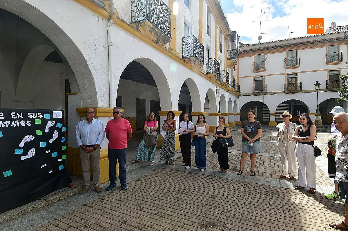 Acto de Cáritas en la Plaza del Buen Alcalde por el Día Mundial contra el uso indebido y el tráfico ilegal de las drogas 