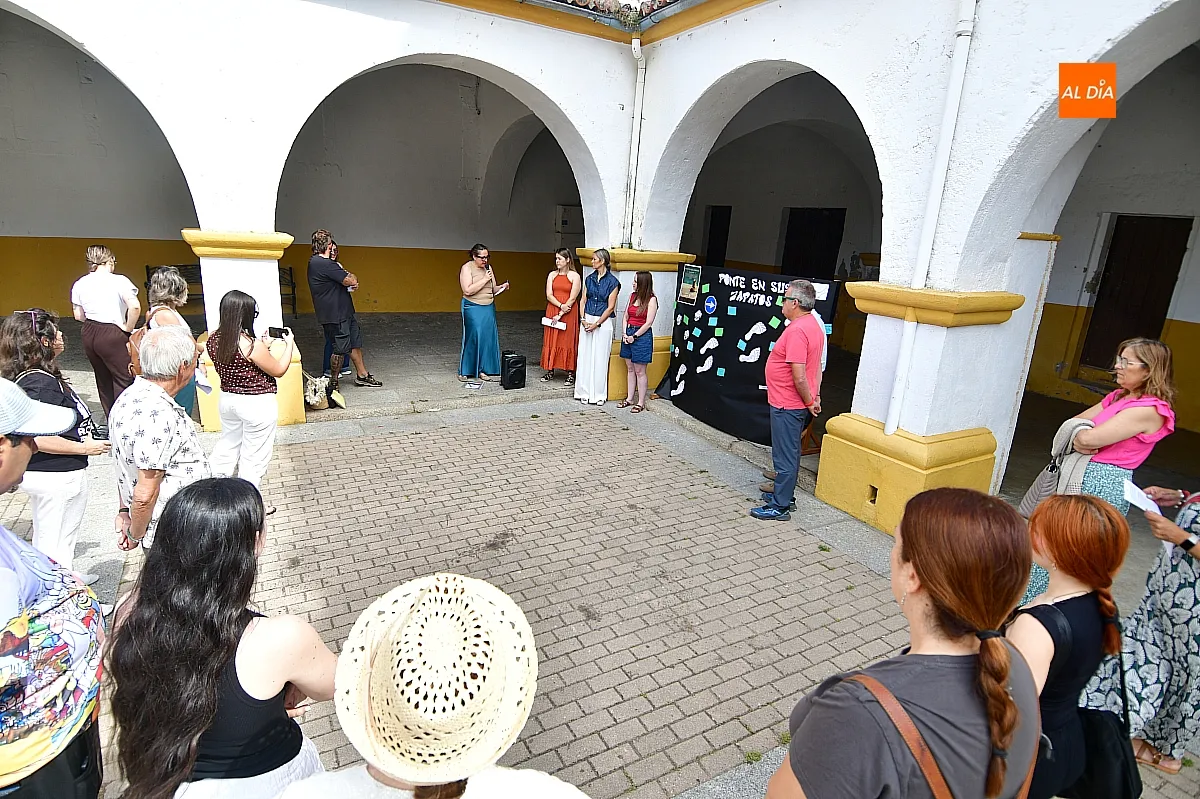 Acto de Cáritas en la Plaza del Buen Alcalde por el Día Mundial contra el uso indebido y el tráfico ilegal de las drogas 