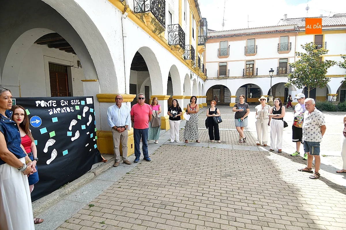Acto de Cáritas en la Plaza del Buen Alcalde por el Día Mundial contra el uso indebido y el tráfico ilegal de las drogas 