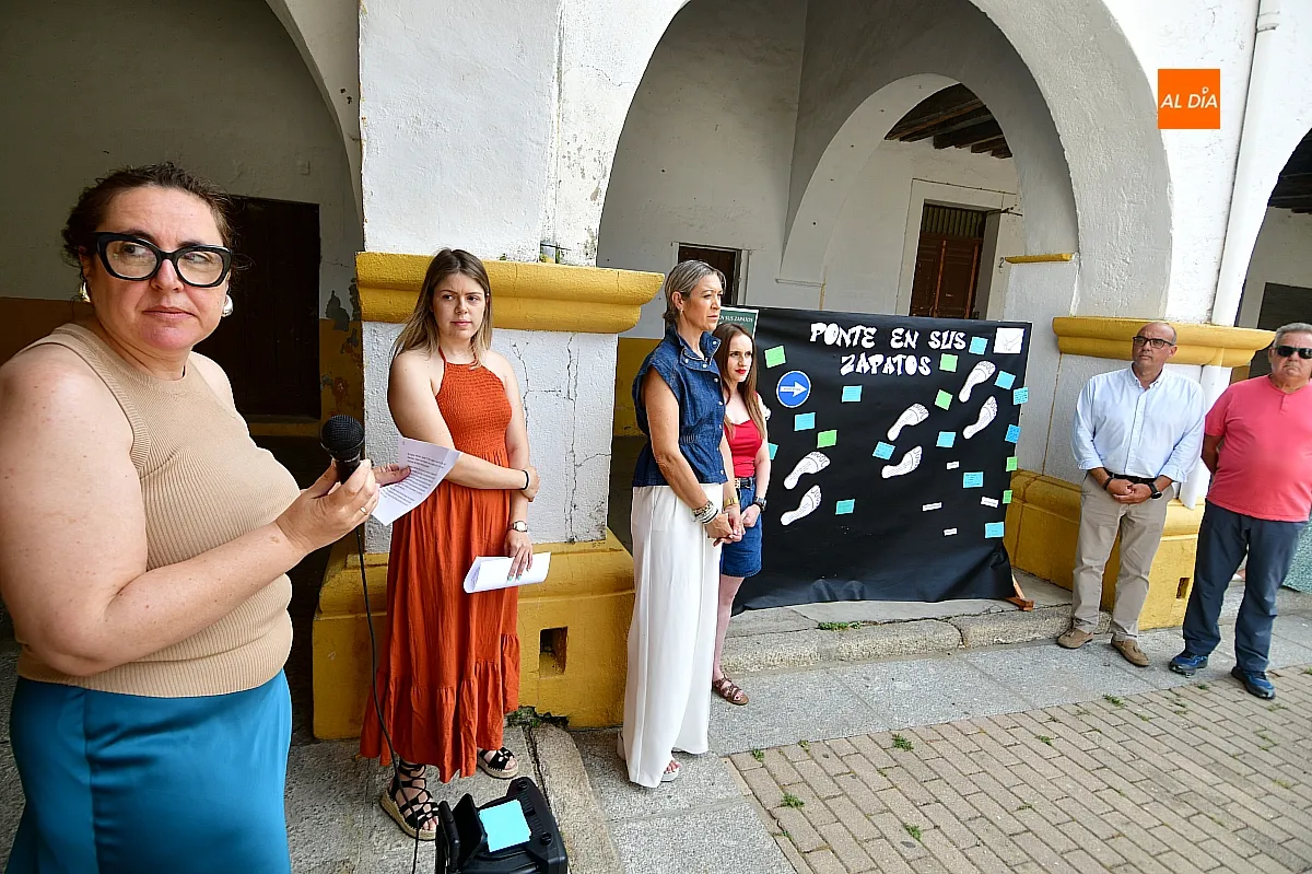Acto de Cáritas en la Plaza del Buen Alcalde por el Día Mundial contra el uso indebido y el tráfico ilegal de las drogas 