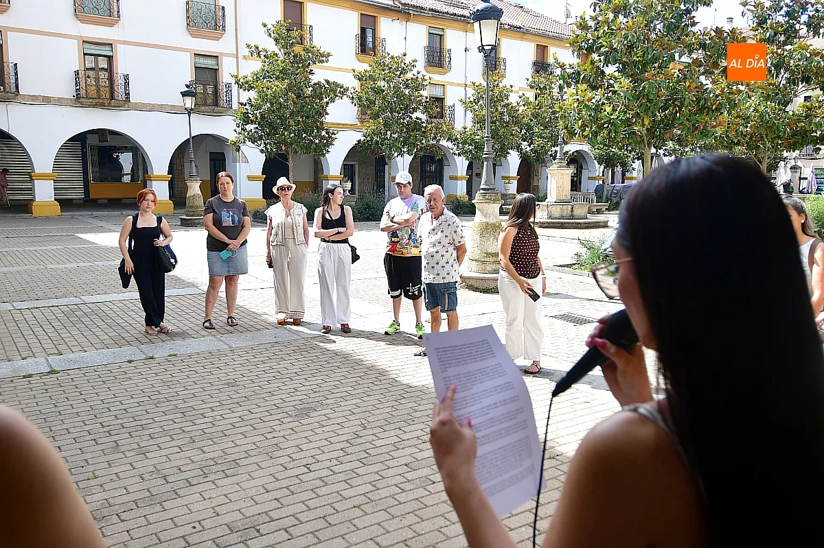 Acto de Cáritas en la Plaza del Buen Alcalde por el Día Mundial contra el uso indebido y el tráfico ilegal de las drogas 