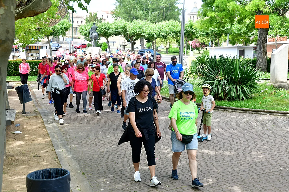 Marcha contra el Cáncer en Ciudad Rodrigo