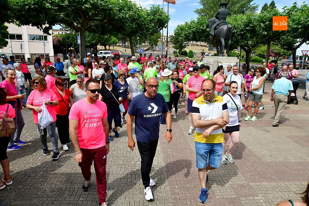 Marcha contra el Cáncer en Ciudad Rodrigo