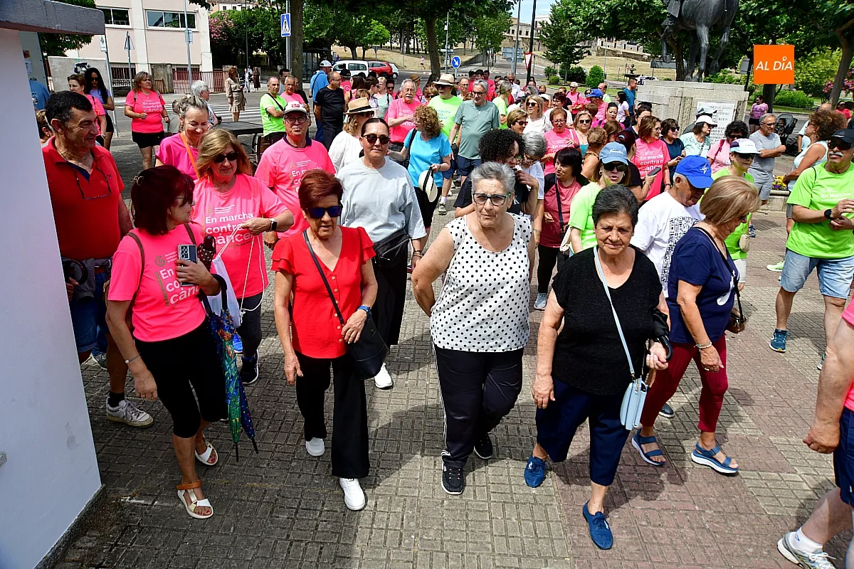 Marcha contra el Cáncer en Ciudad Rodrigo