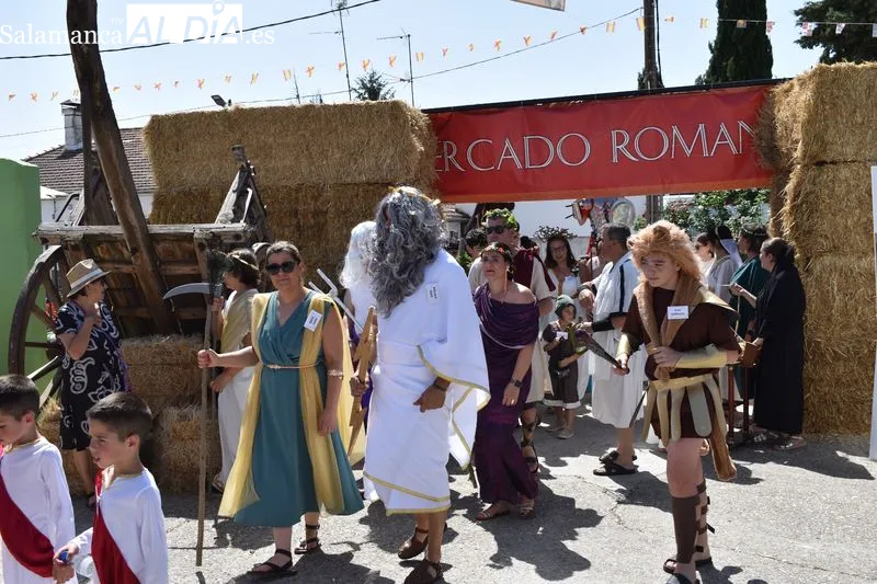 Foto 7 - Sieteiglesias de Tormes vuelve a la &eacute;poca romana con la inauguraci&oacute;n de su III Mercado Romano