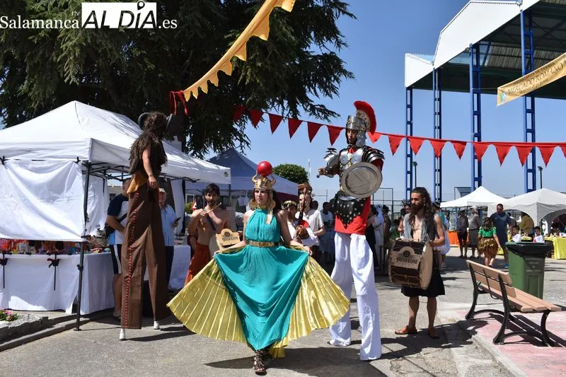 Sieteiglesias de Tormes vuelve a la época romana con la inauguración de su III Mercado Romano