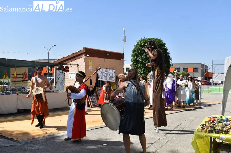 Foto 5 - Sieteiglesias de Tormes vuelve a la &eacute;poca romana con la inauguraci&oacute;n de su III Mercado Romano