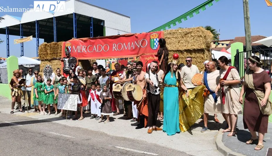 Foto 6 - Sieteiglesias de Tormes vuelve a la &eacute;poca romana con la inauguraci&oacute;n de su III Mercado Romano