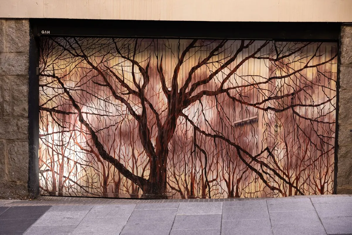 Mural en la calle Fresno, Salamanca