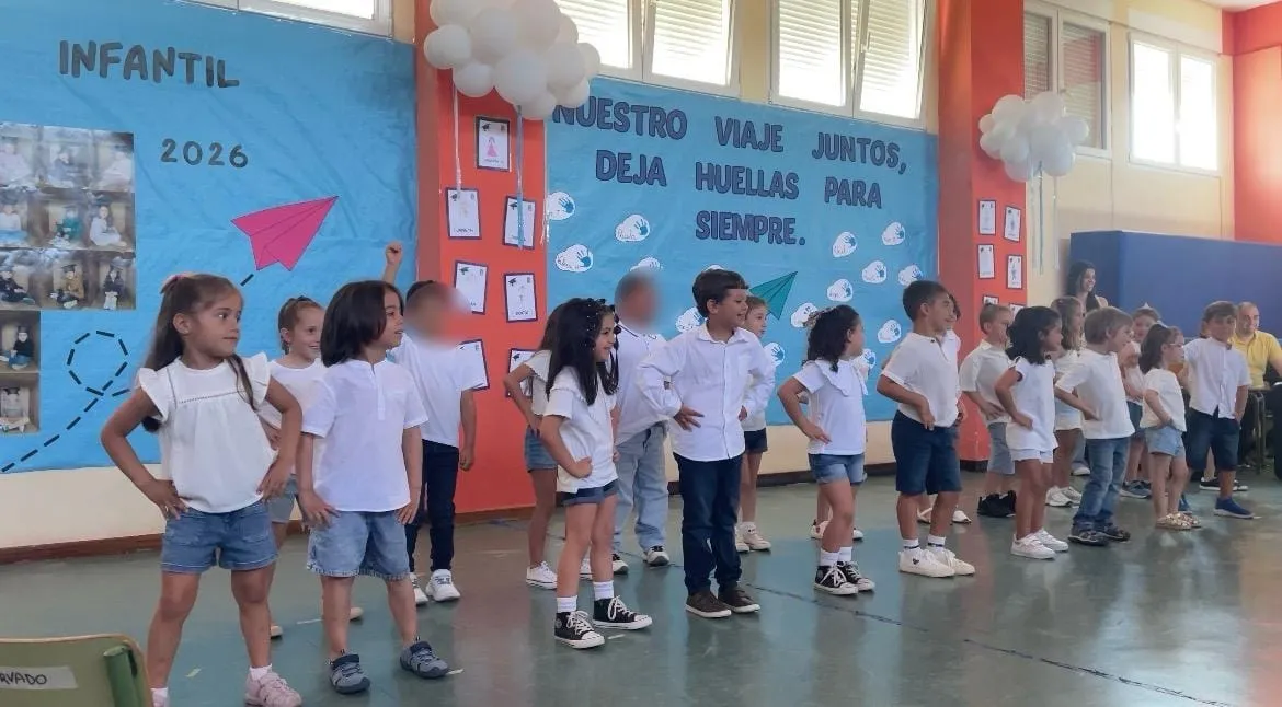 El CEIP Miróbriga despide con un emotivo acto a su promoción de Infantil 2023-2026