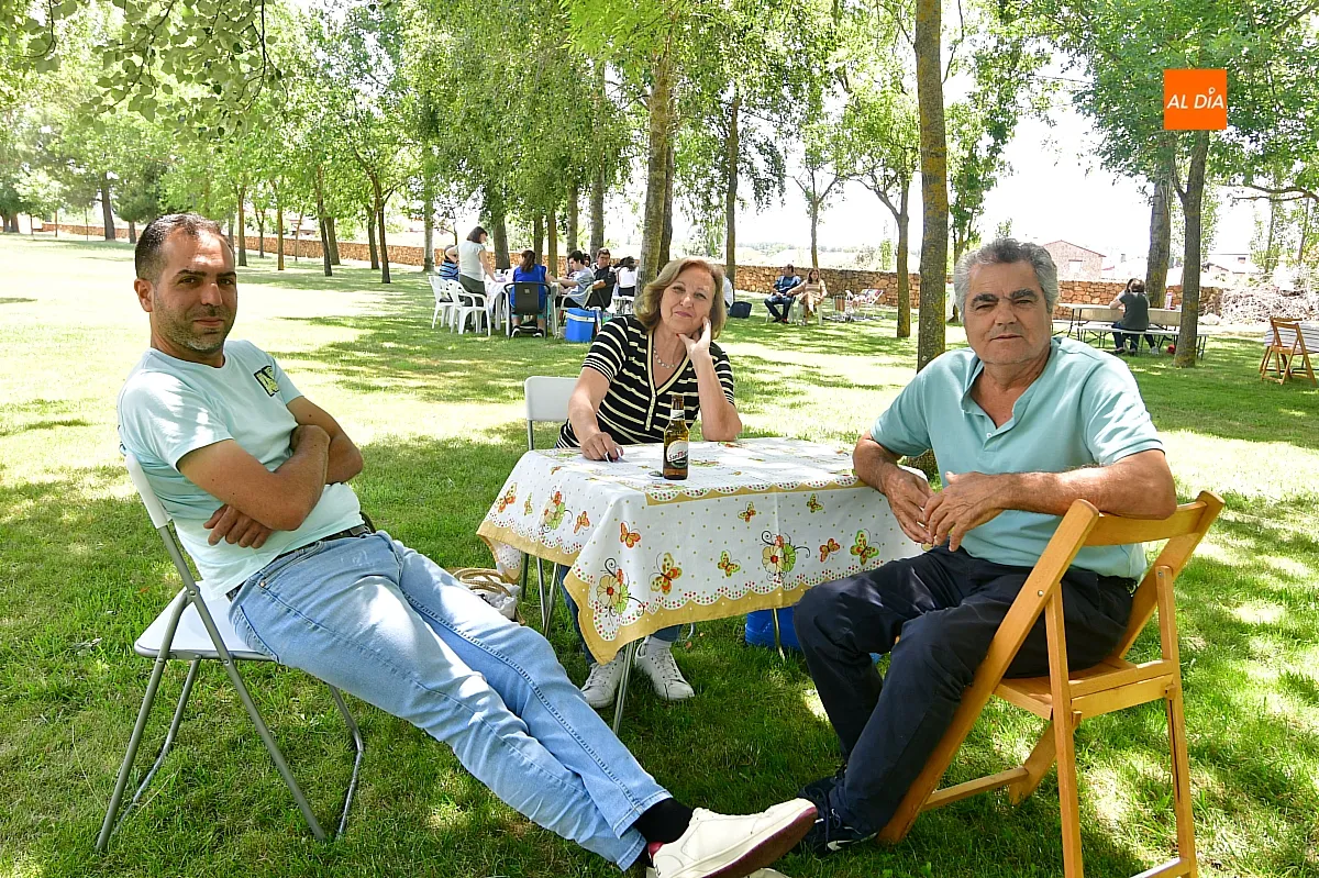 Comida popular en Morasverdes por San Antonio