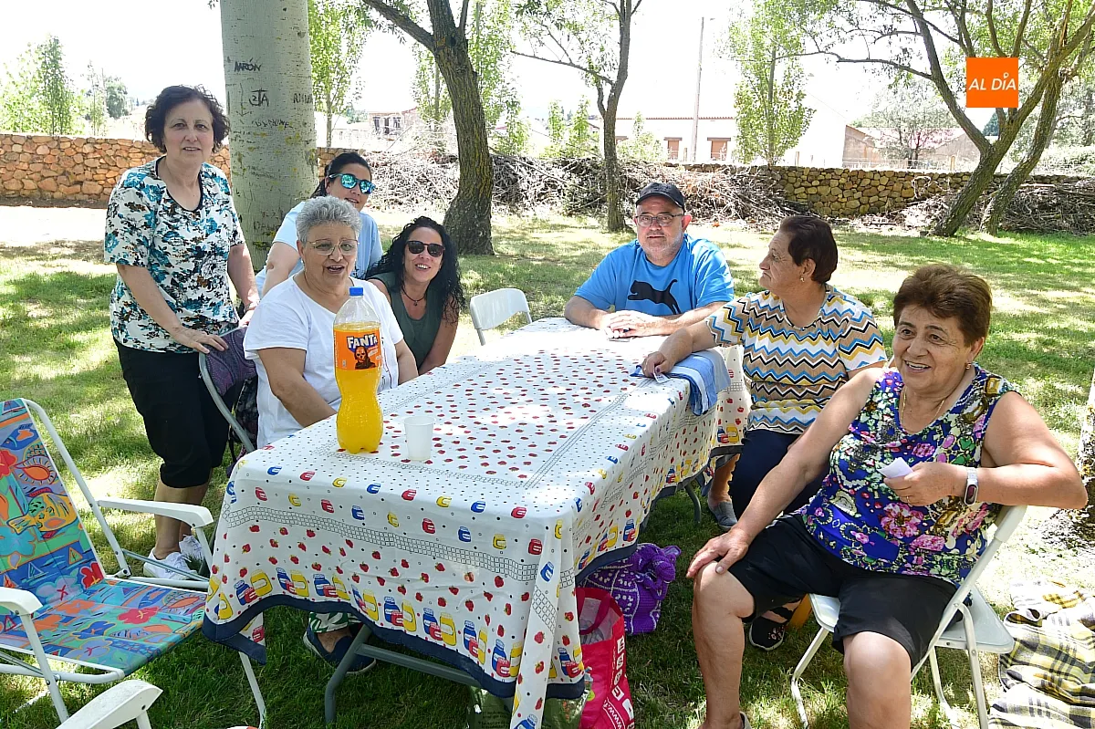 Comida popular en Morasverdes por San Antonio
