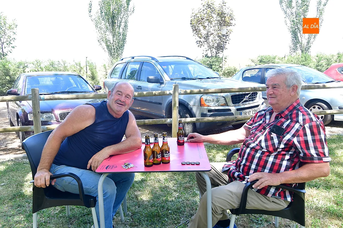 Comida popular en Morasverdes por San Antonio