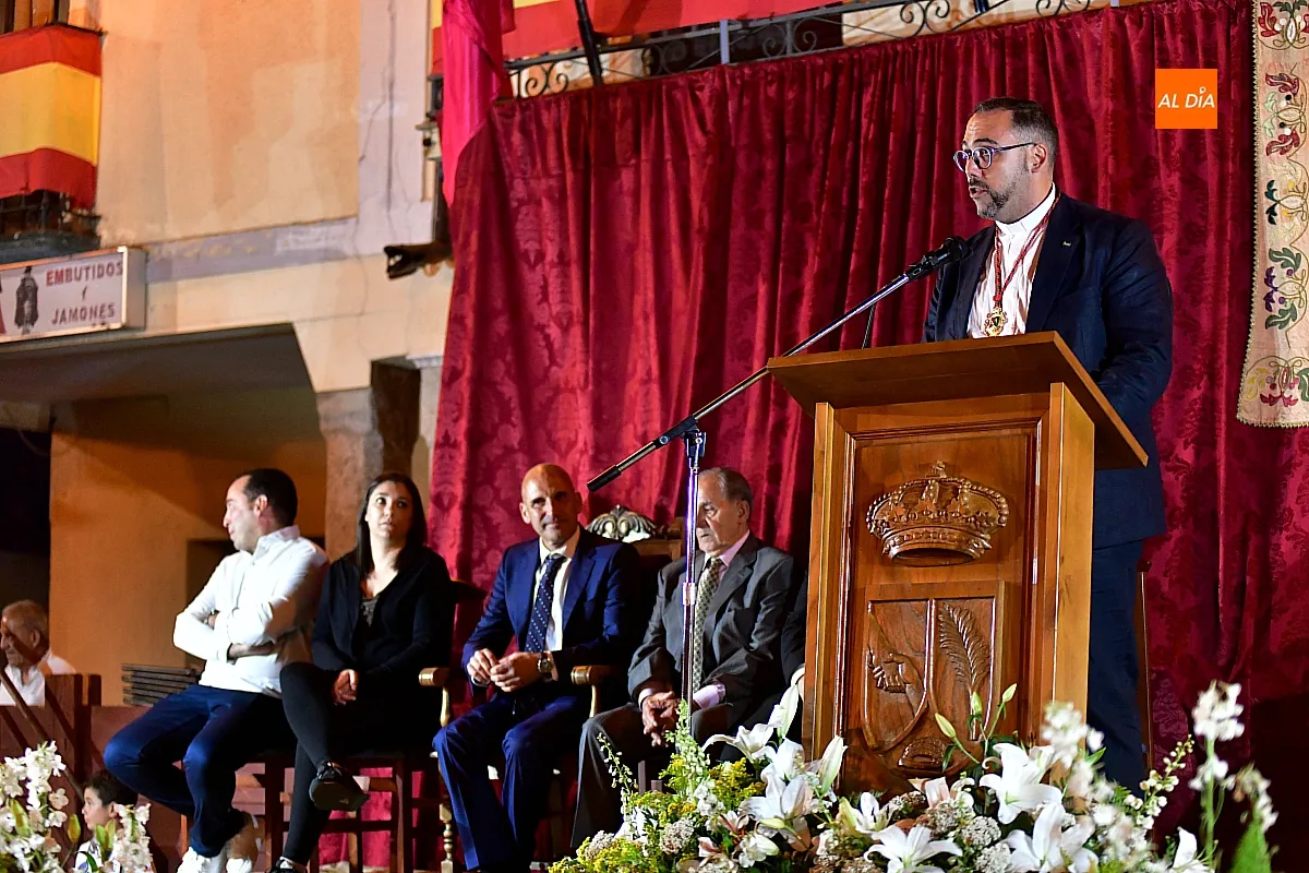 Pregón Anselmo Matilla en el Corpus de la Fuente de San Esteban