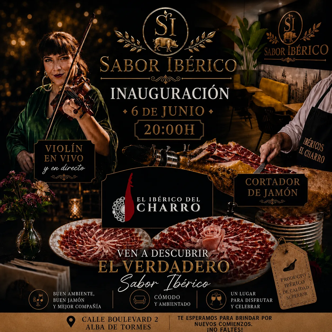 Foto 2 - 'Sabor ib&eacute;rico' abre sus puertas este s&aacute;bado 6 de junio en Alba de Tormes