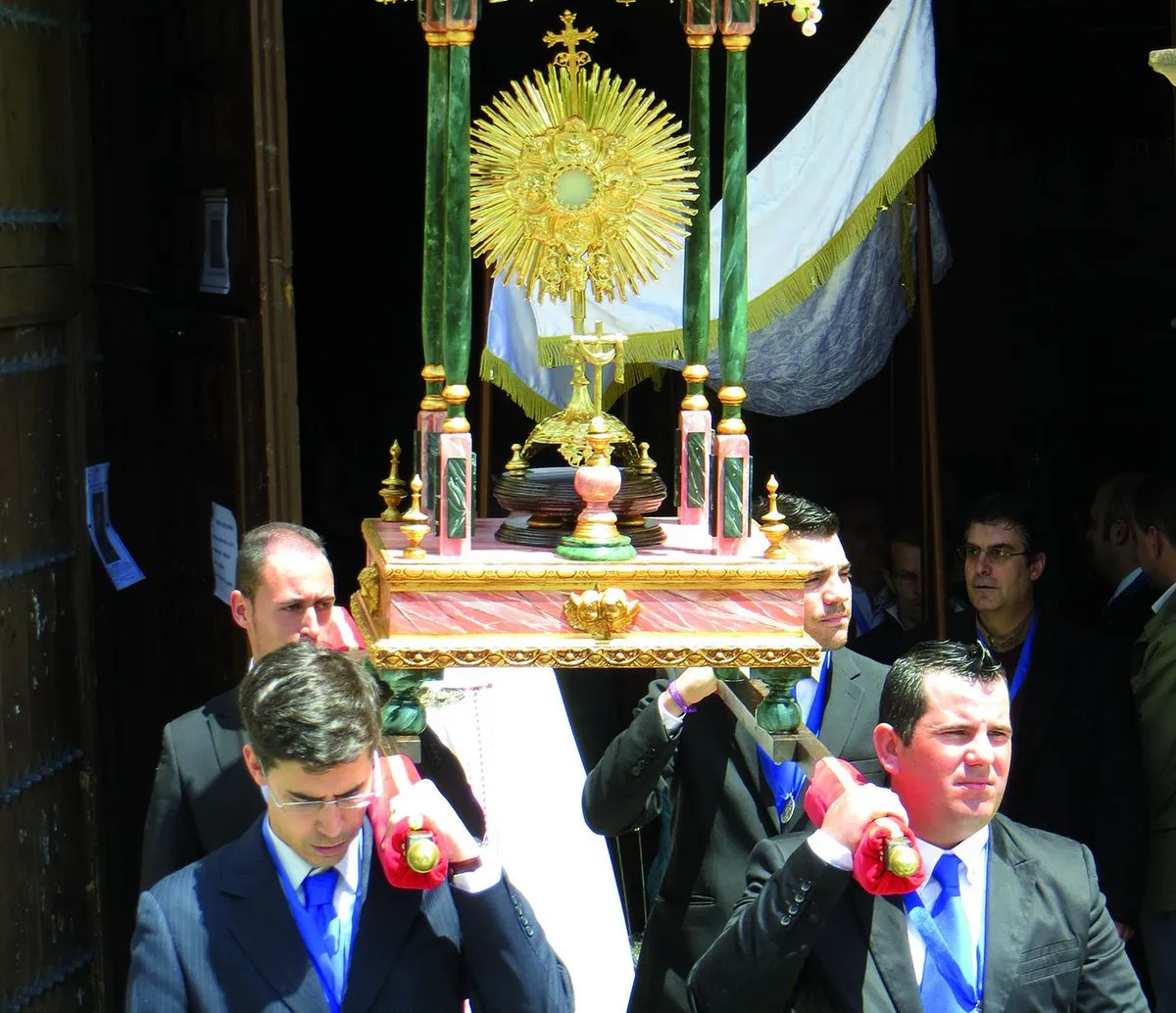 Una edición anterior de la Fiesta Sacramental de la Vera Cruz. Foto Diócesis de Salamanca