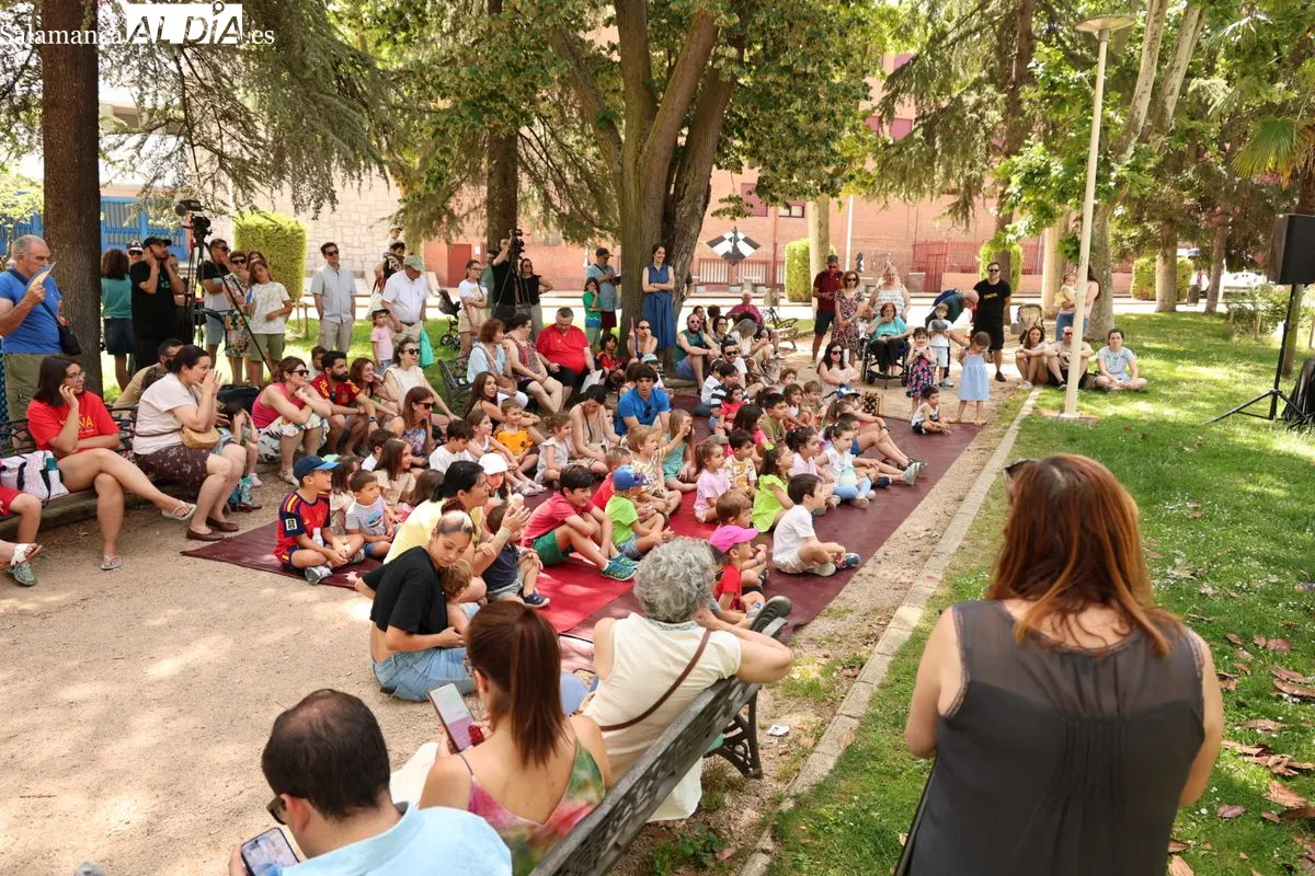 Kamaru Teatro desafía al calor en Salamanca con el estreno de 'Malditos Mocosos' | FOTOS: David Sañudo