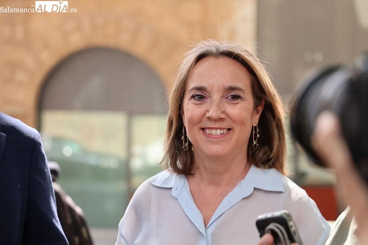 Cuca Gamarra en Salamanca | FOTOS: David Sañudo